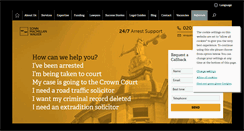 Desktop Screenshot of criminalsolicitor.co.uk